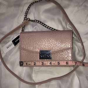 Express: Light Pink Envelope Mini Crossbody Bag